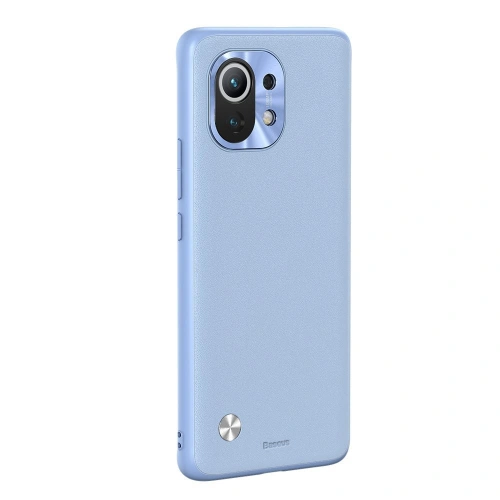 Buy Baseus Alloy Leather Case durable case with a camera cover Xiaomi Mi 11 purple (WIXM11-05) - BSU2574PRP - {ean13} - Home Screen Store Europe