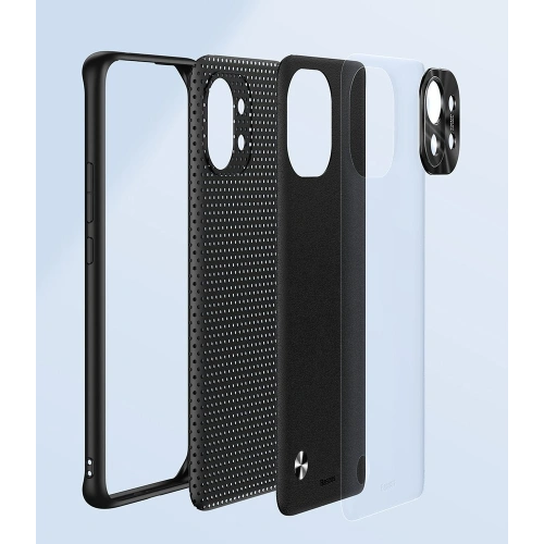 Buy Baseus Alloy Leather Case durable case with a camera cover Xiaomi Mi 11 purple (WIXM11-05) - BSU2574PRP - {ean13} - Home Screen Store Europe