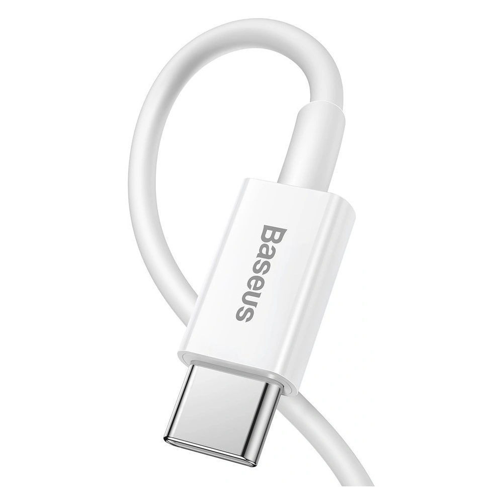 Baseus Superior kabel USB Typ C - Lightning Power Delivery 20 W 1 m Biały (CATLYS-A02)