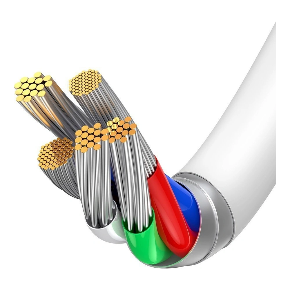 Baseus Superior kabel USB Typ C - Lightning Power Delivery 20 W 1 m Biały (CATLYS-A02)