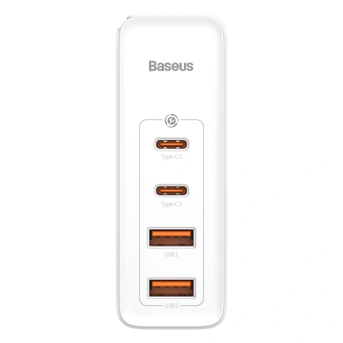 Kup Baseus GaN2 Pro încărcător rapid de rețea 100W USB / USB Tip C Quick Charge 4+ Power Delivery alb (CCGAN2P-L02) - BSU2585WHT - {ean13} - Sklep Home Screen