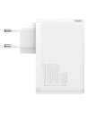 Kup Baseus GaN2 Pro încărcător rapid de rețea 100W USB / USB Tip C Quick Charge 4+ Power Delivery alb (CCGAN2P-L02) - BSU2585WHT - {ean13} - Sklep Home Screen