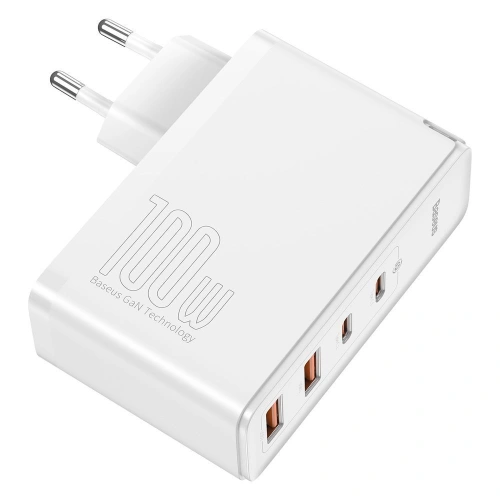 Kup Baseus GaN2 Pro încărcător rapid de rețea 100W USB / USB Tip C Quick Charge 4+ Power Delivery alb (CCGAN2P-L02) - BSU2585WHT - {ean13} - Sklep Home Screen