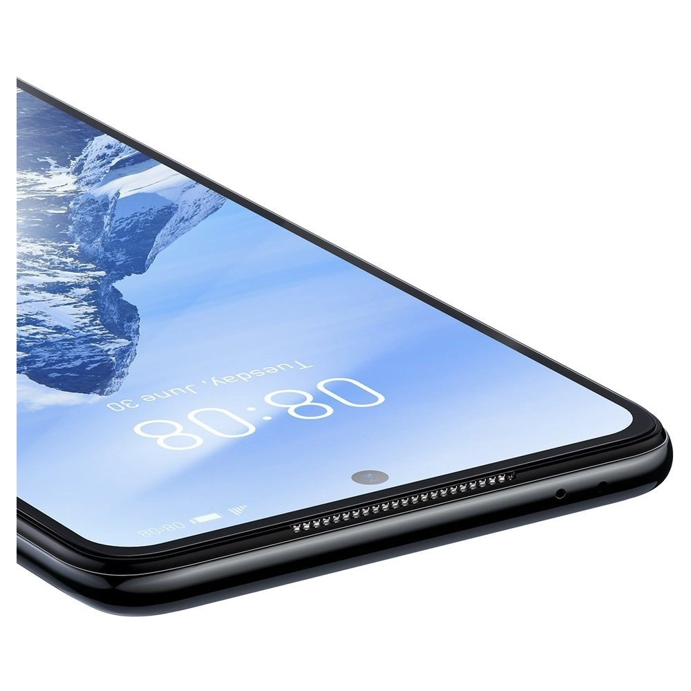 Baseus 2x folia ochronna na cały ekran 0,15 mm do Xiaomi Redmi K40/K40 Pro Transparent (SGMIK40-02)