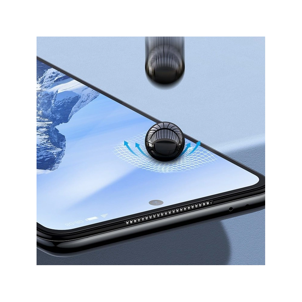 Baseus 2x folia ochronna na cały ekran 0,15 mm do Xiaomi Redmi K40/K40 Pro Transparent (SGMIK40-02)