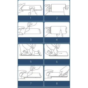 Baseus 2x folia ochronna na cały ekran 0,15 mm do Xiaomi Redmi K40/K40 Pro Transparent (SGMIK40-02)