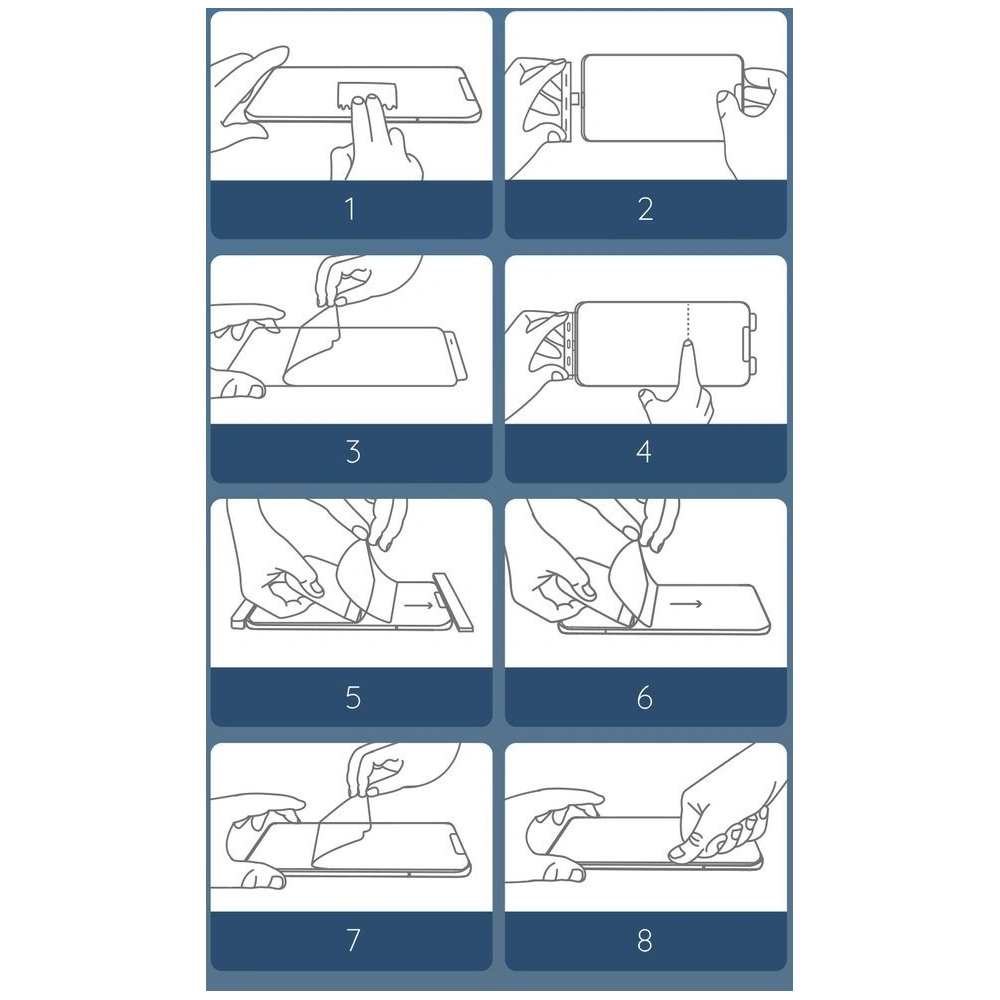Baseus 2x folia ochronna na cały ekran 0,15 mm do Xiaomi Redmi K40/K40 Pro Transparent (SGMIK40-02)