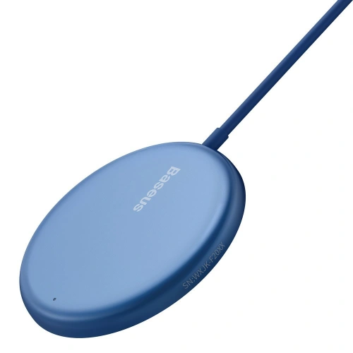 Kup Baseus mini magnetyczna bezprzewodowa indukcyjna ładowarka Qi 15 W (kompatybilna z MagSafe) niebieski (WXJK-H03) - BSU2633BLU - {ean13} - Sklep Home Screen