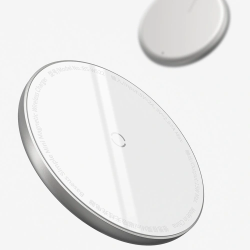 Kup Baseus mini magnetická bezdrátová indukční nabíječka Qi 15 W (kompatibilní s MagSafe) modrá (WXJK-H03) - BSU2633BLU - {ean13} - Sklep Home Screen