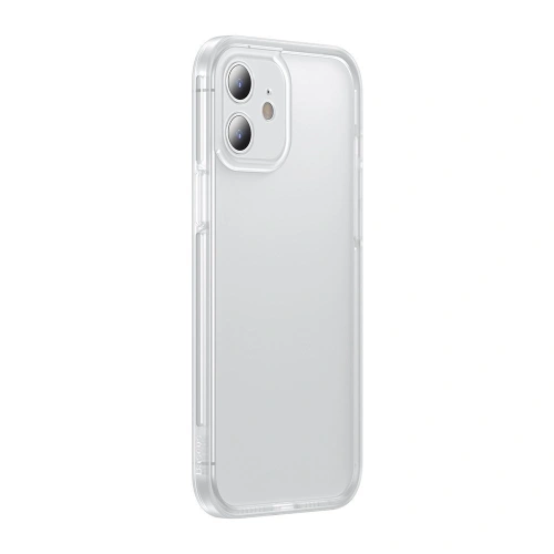 Kup Baseus Ochranný kryt objektivu kamery pancéřový elastický gelový obal Apple iPhone 12 mini průhledný (FRAPIPH54N-02) - BSU2641CL - {ean13} - Sklep Home Screen