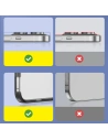 Kup Baseus Carcasă de protecție pentru lentile de cameră, geantă flexibilă din gel pentru Apple iPhone 12 mini, transparentă (FRAPIPH54N-02) - BSU2641CL - {ean13} - Sklep Home Screen