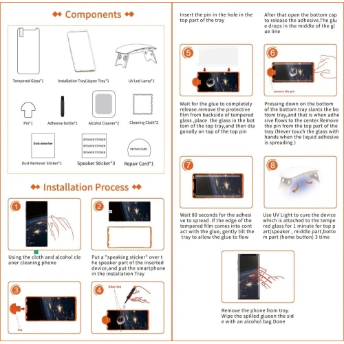 Kup UV gehärtetes Glas T-Max Glass Samsung Galaxy Note 9 Neue Version - TMX011 - {ean13} - Sklep Home Screen