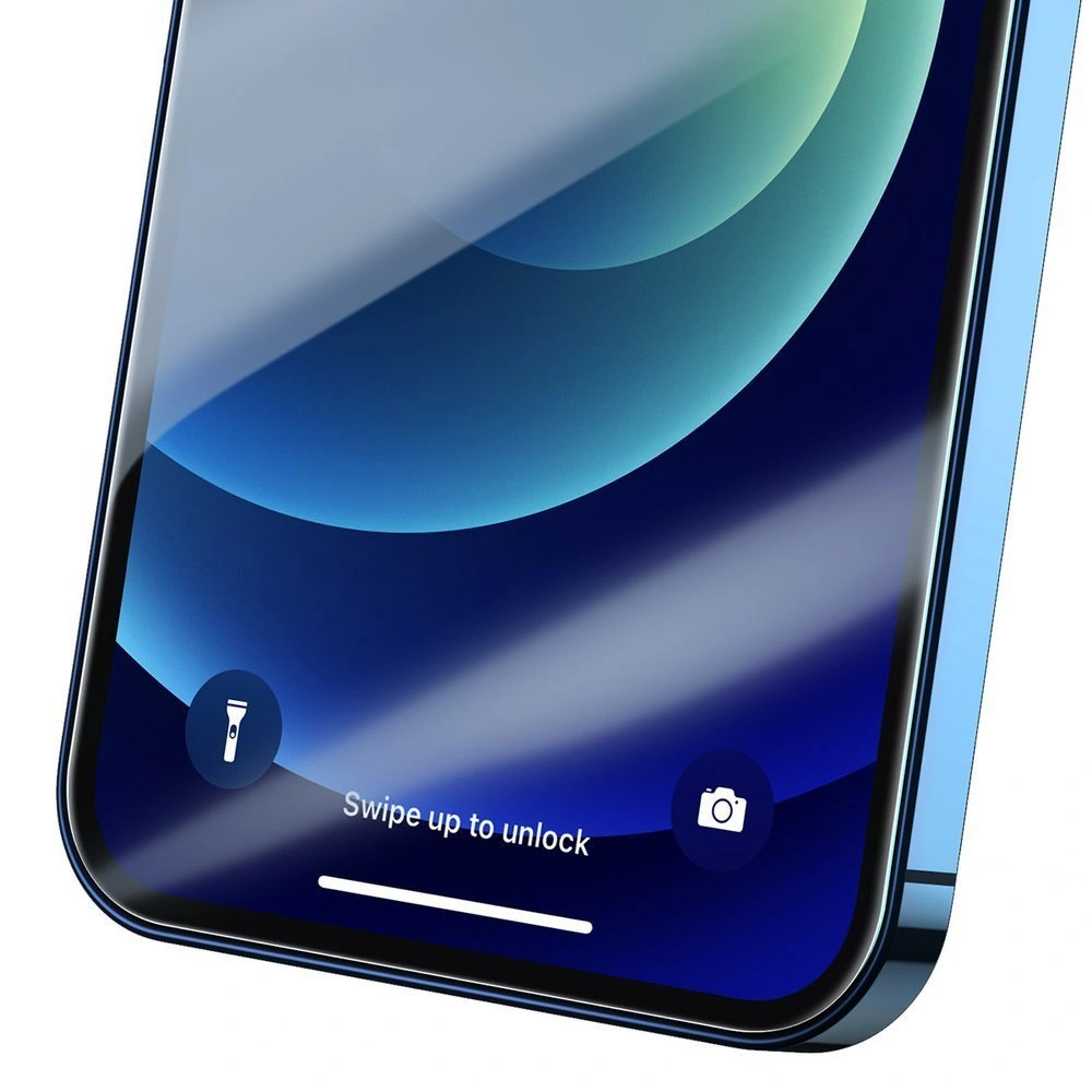 Baseus zestaw 2x ceramiczne szkło hartowane 0,3 mm Apple iPhone 12 mini przezroczysty (SGAPIPH54N-LI02)