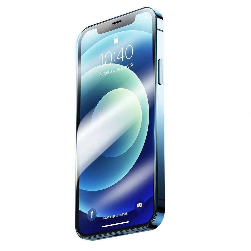 Baseus zestaw 2x ceramiczne szkło hartowane 0,3 mm Apple iPhone 12 mini przezroczysty (SGAPIPH54N-LI02)