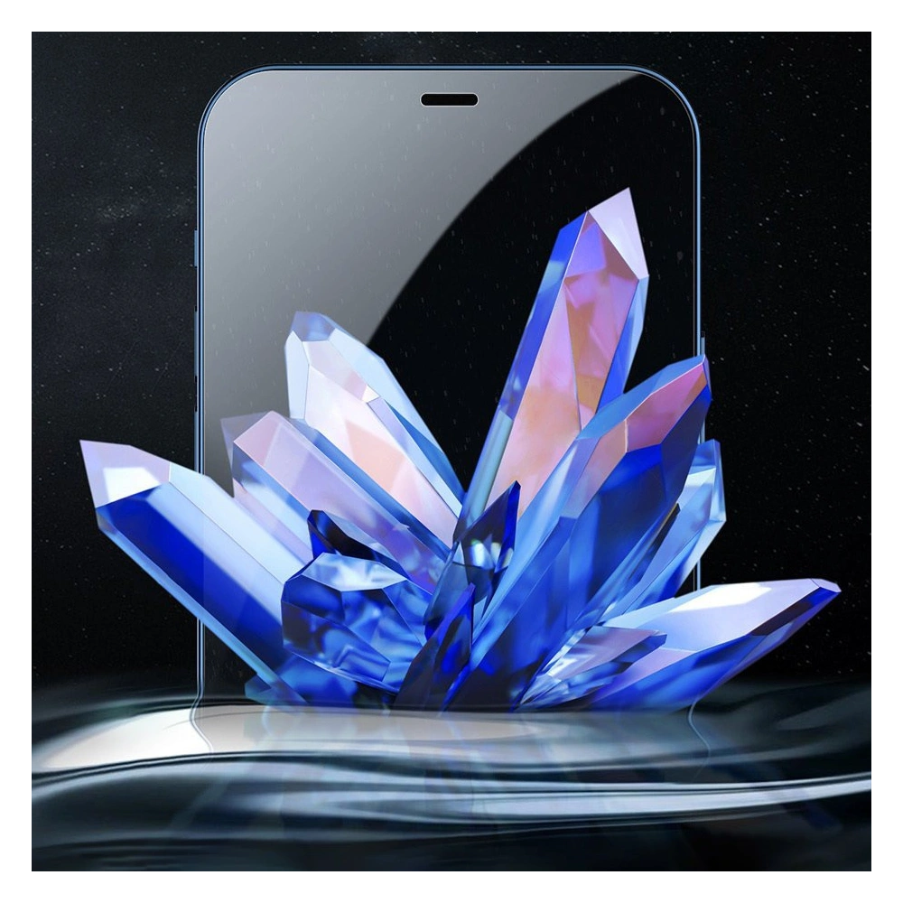 Baseus zestaw 2x ceramiczne szkło hartowane 0,3 mm Apple iPhone 12 mini przezroczysty (SGAPIPH54N-LI02)