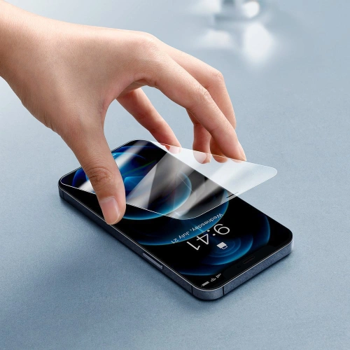 Buy Baseus 2x 0,3 mm Full-glass Super porcelain crystal Tempered Glass For iPhone 12 Pro Max transparent (SGAPIPH67N-LI02) - BSU2650CL - {ean13} - Home Screen Store Europe