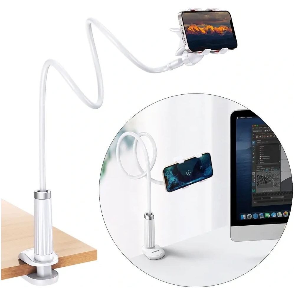 UGREEN LP113 Uchwyt stojak na telefon/tablet (biały)