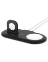 Kup Încărcător wireless Spigen MagFit Duo Apple MagSafe & Apple Watch Charger Stand Negru - SPN1585BLK - {ean13} - Sklep Home Screen