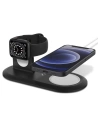 Kup Încărcător wireless Spigen MagFit Duo Apple MagSafe & Apple Watch Charger Stand Negru - SPN1585BLK - {ean13} - Sklep Home Screen