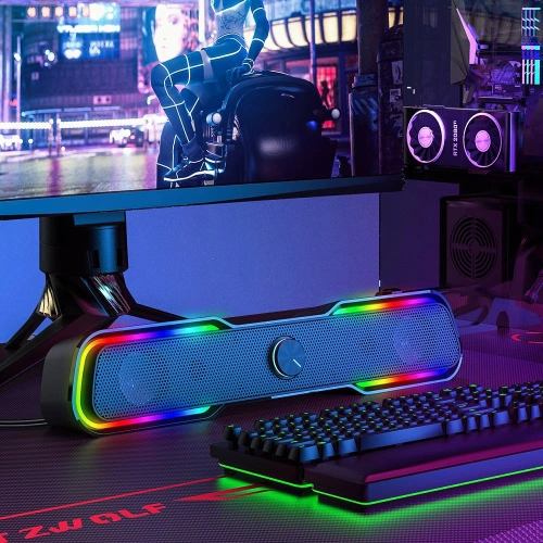 Kup BlitzWolf Gaming-Lautsprecher BW-GS1, RGB - BLZ350 - {ean13} - Sklep Home Screen