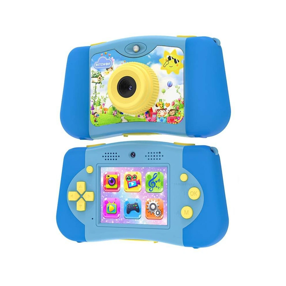 Aparat dla dzieci BlitzWolf BW-KC1 z grami (niebieski)