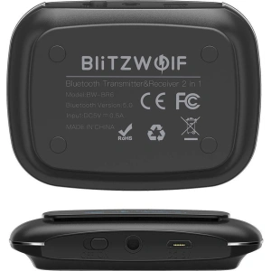 Kup Transmiter / Odbiornik BlitzWolf BW-BR6, Bluetooth 5.0, aptX - BLZ360 - {ean13} - Sklep Home Screen