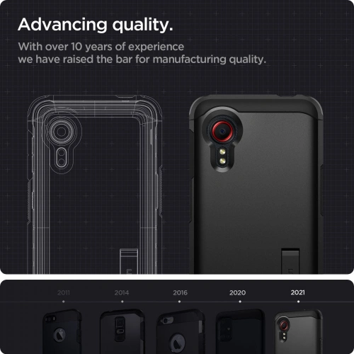 Buy Spigen Tough Armor Samsung Galaxy XCover 5 Black - SPN1588BLK - {ean13} - Home Screen Store Europe