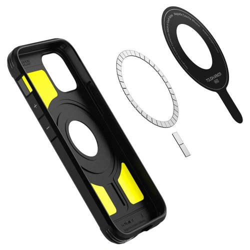 Kup Spigen Apple Tasche Tough Armor MagSafe iPhone 12 mini Schwarz - SPN1591BLK - {ean13} - Sklep Home Screen