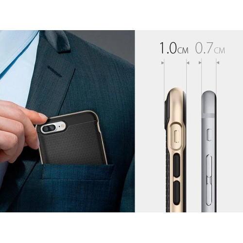 Kup Spigen Apple Tasche Neo Hybrid iPhone 8/7 Plus Satin Silber - SPN1593SLV - {ean13} - Sklep Home Screen