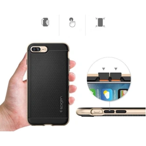 Kup Etui Spigen Neo Hybrid Apple iPhone 8/7 Plus Satin Silver - SPN1593SLV - {ean13} - Sklep Home Screen