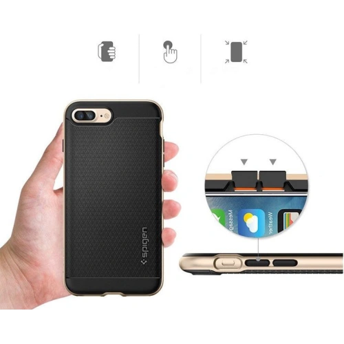 Kup Etui Spigen Neo Hybrid Apple iPhone 8/7 Plus Satin Silver - SPN1593SLV - {ean13} - Sklep Home Screen