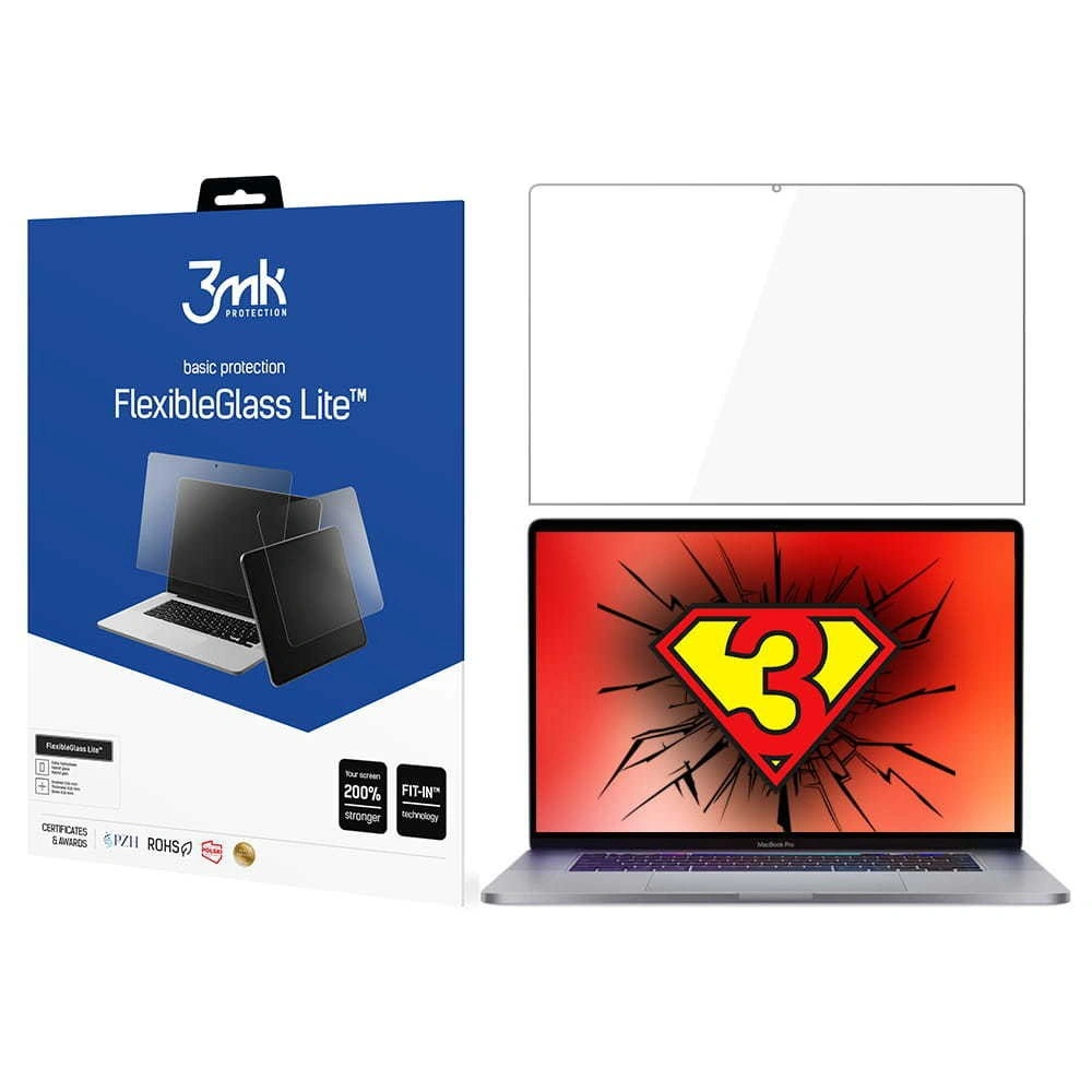 Szkło hybrydowe 3MK FlexibleGlass Lite Apple MacBook Pro 16"
