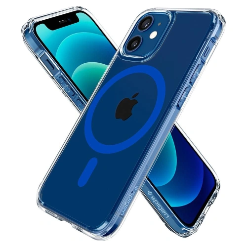 Kup Etui Spigen Ultra Hybrid Mag MagSafe Apple iPhone 12 mini Blue - SPN1595BLU - {ean13} - Sklep Home Screen