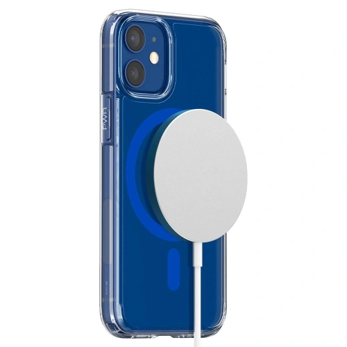 Kup Etui Spigen Ultra Hybrid Mag MagSafe Apple iPhone 12 mini Blue - SPN1595BLU - {ean13} - Sklep Home Screen