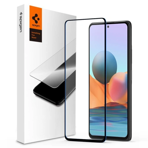 Kup Sticlă securizată Spigen GLAS.tR Slim Redmi Note 10/10S Negru - SPN1596BLK - {ean13} - Sklep Home Screen