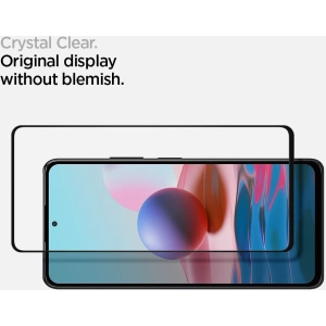 Kup Edzett üveg Spigen GLAS.tR Slim Redmi Note 10/10S Fekete - SPN1596BLK - {ean13} - Sklep Home Screen