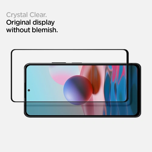Kup Sticlă securizată Spigen GLAS.tR Slim Redmi Note 10/10S Negru - SPN1596BLK - {ean13} - Sklep Home Screen