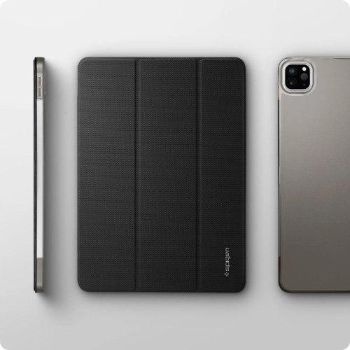 Kup Etui Spigen Liquid Air Folio Apple iPad Pro 12.9 2021 (a 5-a generație) Negru - SPN1597BLK - {ean13} - Sklep Home Screen