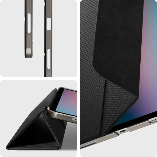 Kup Etui Spigen Liquid Air Folio Apple iPad Pro 12.9 2021 (a 5-a generație) Negru - SPN1597BLK - {ean13} - Sklep Home Screen