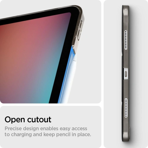 Kup Etui Spigen Liquid Air Folio Apple iPad Pro 12.9 2021 (a 5-a generație) Negru - SPN1597BLK - {ean13} - Sklep Home Screen
