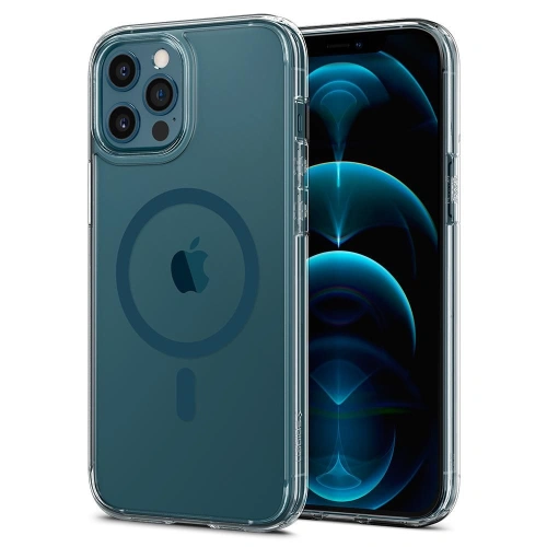 Kup Etui Spigen Ultra Hybrid Mag MagSafe Apple iPhone 12 Pro Max Csendes-óceáni Kék - SPN1601BLU - {ean13} - Sklep Home Screen