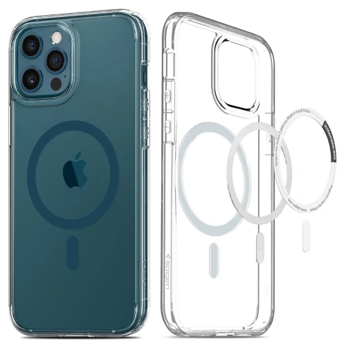 Kup Etui Spigen Ultra Hybrid Mag MagSafe Apple iPhone 12 Pro Max Csendes-óceáni Kék - SPN1601BLU - {ean13} - Sklep Home Screen