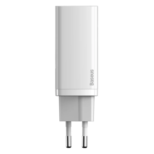 Kup Ładowarka sieciowa Baseus GaN2 Lite, USB + USB-C, 65W, EU (biała) - BSU2656WHT - {ean13} - Sklep Home Screen