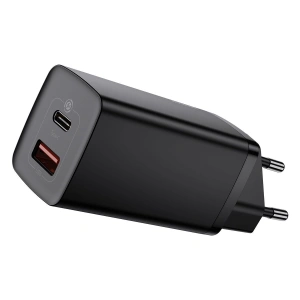 Buy Baseus GaN2 Lite Quick Travel Charger USB+C 65W EU (black) - BSU2657BLK - {ean13} - Home Screen Store Europe