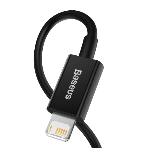 Kup Kabel USB do Lightning Baseus Superior Series, 2.4A, 2m (černý) - BSU2659BLK - {ean13} - Sklep Home Screen