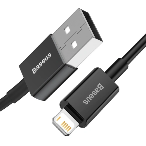 Kup Kabel USB do Lightning Baseus Superior Series, 2.4A, 2m (černý) - BSU2659BLK - {ean13} - Sklep Home Screen