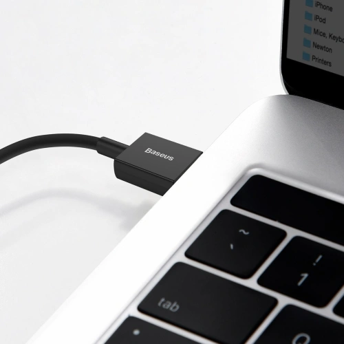 Kup Kabel USB do Lightning Baseus Superior Series, 2.4A, 2m (černý) - BSU2659BLK - {ean13} - Sklep Home Screen