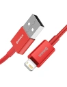 Kup USB kábel Lightning Baseus Superior Series, 2.4A, 1m (piros) - BSU2661RED - {ean13} - Sklep Home Screen