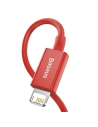 Kup USB kábel Lightning Baseus Superior Series, 2.4A, 1m (piros) - BSU2661RED - {ean13} - Sklep Home Screen