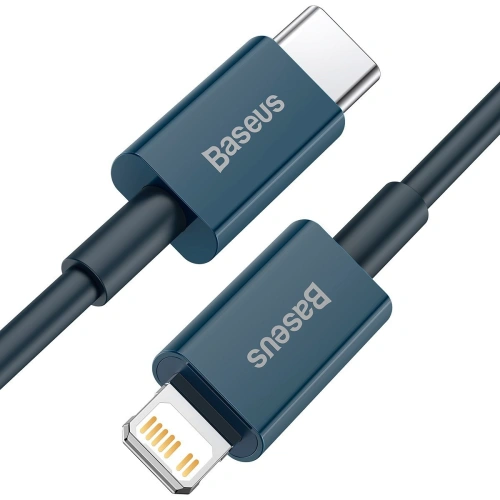 Kup Cablul USB-C la Lightning Baseus Superior Series, 20W, PD, 1m (albastru) - BSU2665BLU - {ean13} - Sklep Home Screen